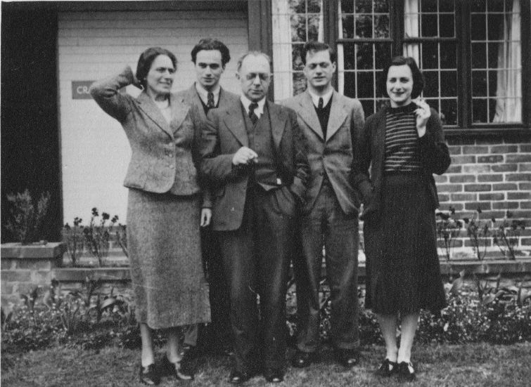 The Müller-Hartmanns outside Craigelly